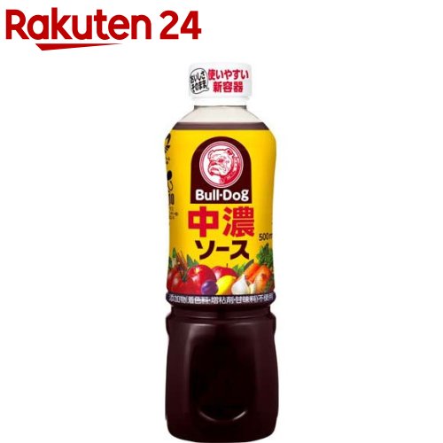 ブルドック 中濃ソース 500ml