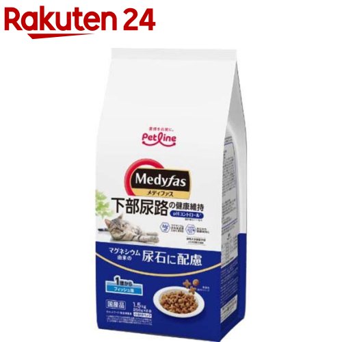 楽天市場】ペットライン メディファス アドバンス2種の尿石ケア 1歳