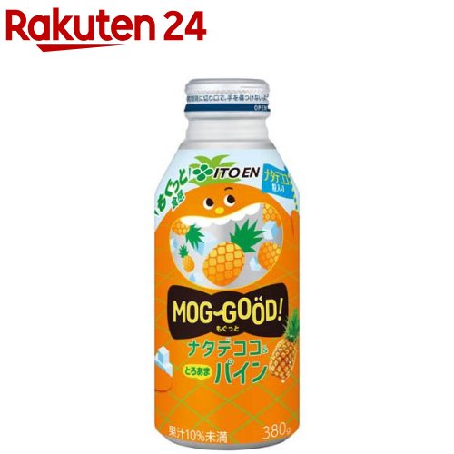 伊藤園 もぐっと ナタデココ＆とろあまパイン ボトル缶(380g×24本)【伊藤園】