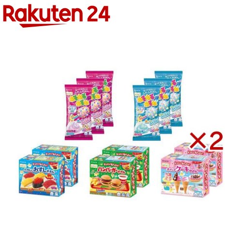 わくわく知育菓子 5種アソートセット(12個入×2セット)【クラシエ】[詰め合わせ ねるねるねるね ポッピンクッキン]
