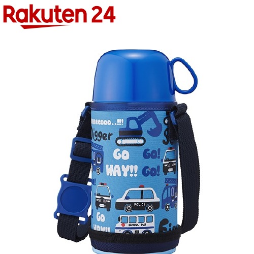 楽天市場 ふわふわair 2way子供水筒 450ml Bl 1コ入 Kenpo 12 楽天24