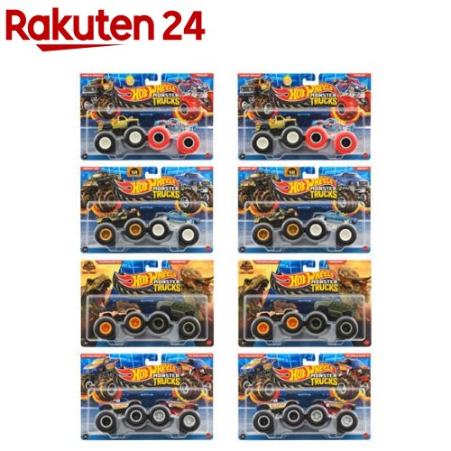 楽天市場】ホットウィール モンスタートラック トランスポーターセット