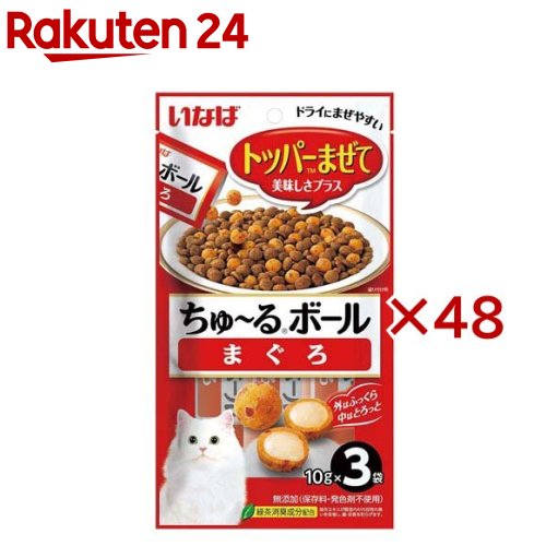いなば ちゅ～るどんぶり鉢 まぐろ 猫用(3袋入×48書き割り(1袋10g))