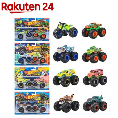 楽天市場】ホットウィール モンスタートラック 1：64アソート