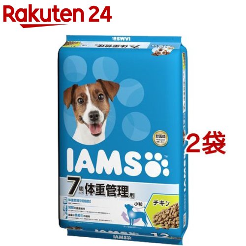 【楽天市場】アイムス 成犬用 体重管理用 チキン 中粒(12kg*2袋