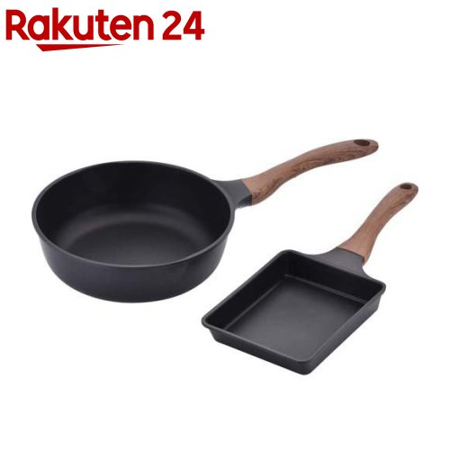 エヌトーン IH対応玉子焼＆深型両口フライパン 24cm MB-1225(1セット)【エヌトーン】