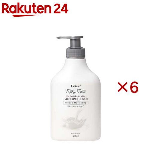 レイヴィー ミルキートリート ヘアコンディショナー(450ml×6セット)【レイヴィー】