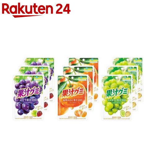 楽天市場】果汁グミ ぶどう(54g*10袋セット)【果汁グミ】 : 楽天24