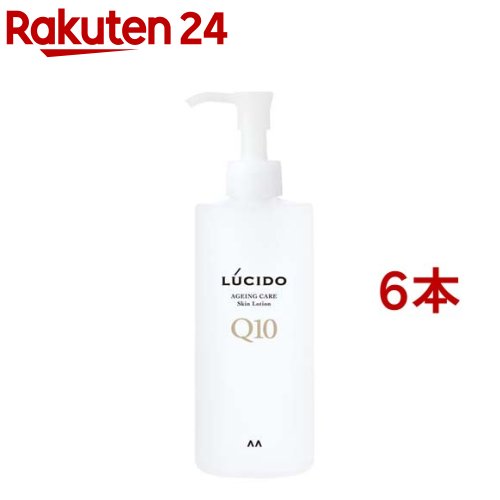 ルシード Q10化粧水(300ml*6本セット)【ルシード(LUCIDO)】