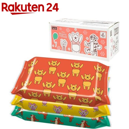 手口ふき くまのプーさん ディズニー(60枚×20個)【レック】画像