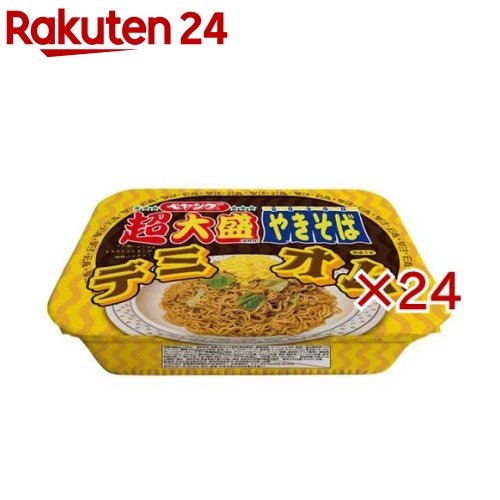 ペヤング 超大盛デミオムやきそば(12個入×2セット)【ペヤング】