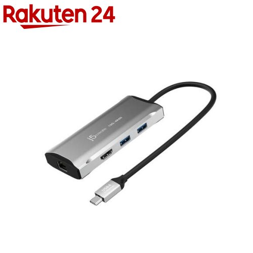 USB3.2 6in1マルチアダプター JCD392(1個)【j5create(ジェイファイブクリエイト)】｜24