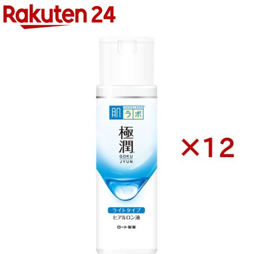 肌科学研究所 極潤ヒアルロン液 点火装置手合い(170ml×12書き割り)【ハダラボ】