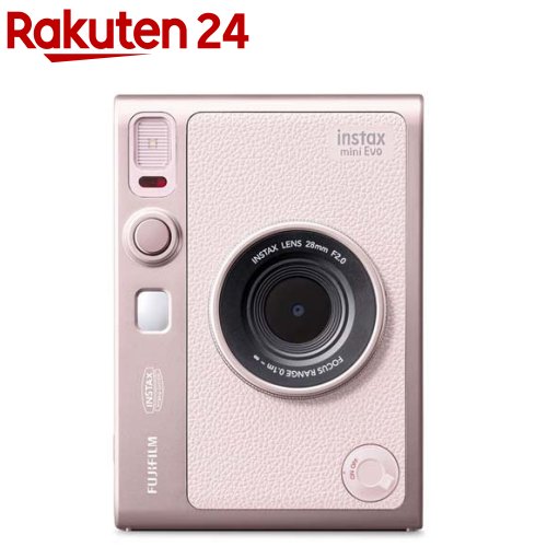 【企画品】富士フイルム チェキ instax mini Evo ジェントルローズ(1台)