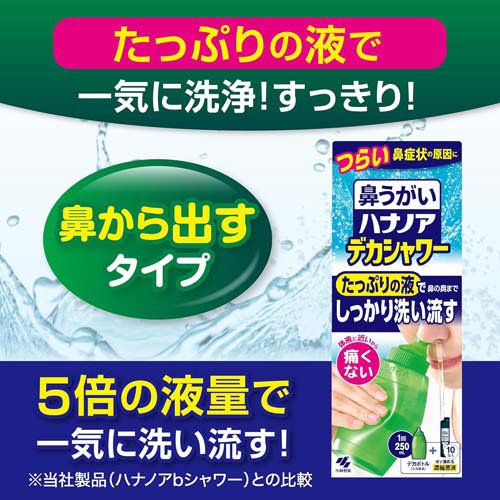 ハナノア デカシャワー 10包入 12箱セット お見舞い 10包入 ハナノア デカシャワー 10包入 12箱セット お見舞い 10包入