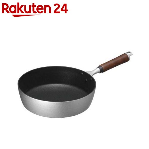 煌匠 ガス火専用 木柄深型フライパン 24cm MB-3034(1個)｜24
