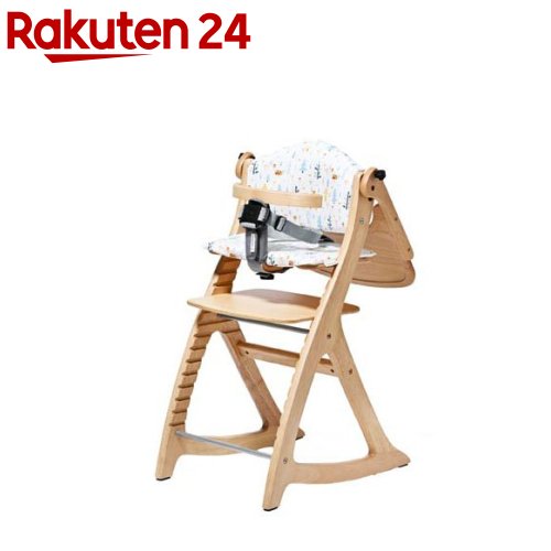 すくすくチェアスリム-J NA + クッション フォレストWH + 専用チェアベルト セット(1セット)【大和屋(ヤマトヤ)】