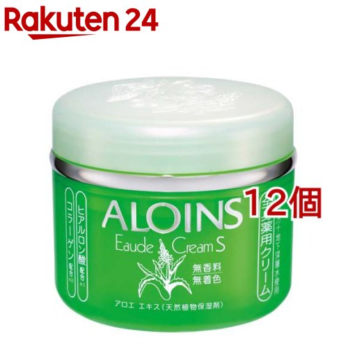 アロインス オーデクリームS 無香料(180g*12個セット)【アロインス】[保湿 全身用 無香料 医薬部外品 抗炎症 乾燥ケア]