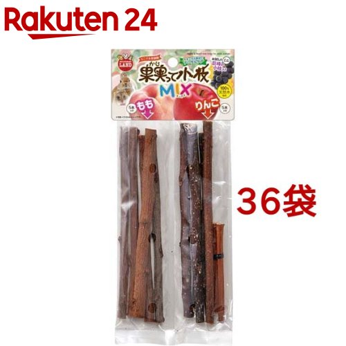 果実って小枝 もも*りんごミックス(10本入*36袋セット)