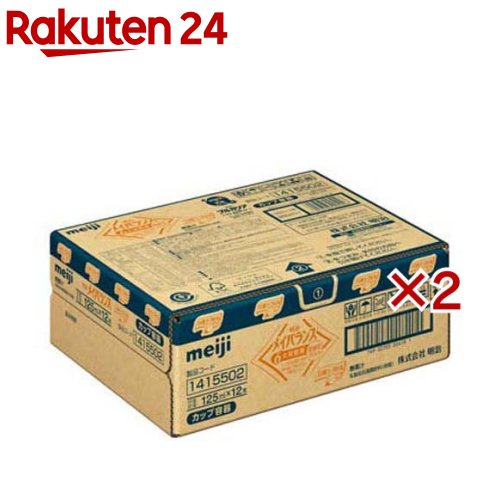明治メイバランス発酵乳仕込みシリーズ　12本✖️4箱 楽天市場】メイバランスミニ カップ 発酵乳仕込みシリーズ