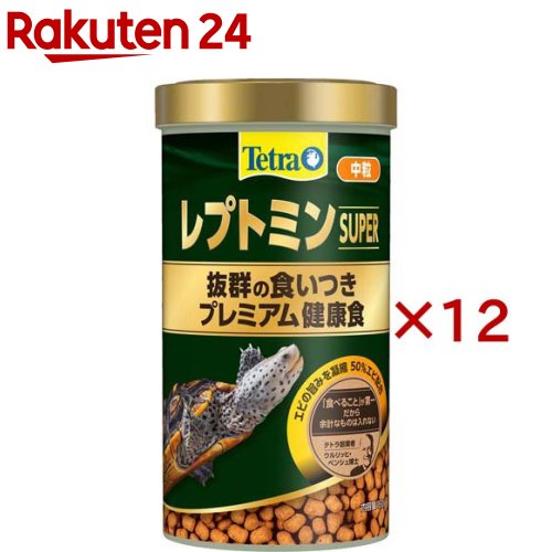 テトラ レプトミンスーパー中粒(160g×12セット)【Tetra(テトラ)】