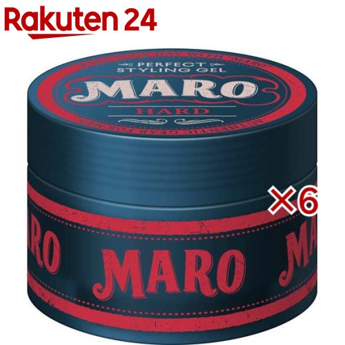 MARO 純然たるスタイリング ジェル 捉え所のない(80g×6書き割り)【マーロ(MARO)】