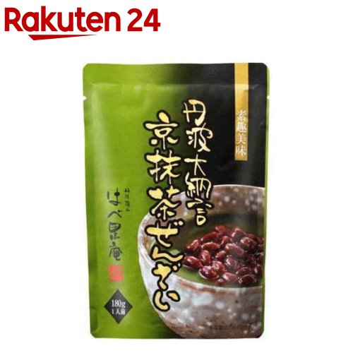 丹波大納言京抹茶ぜんざい(180g×12個)