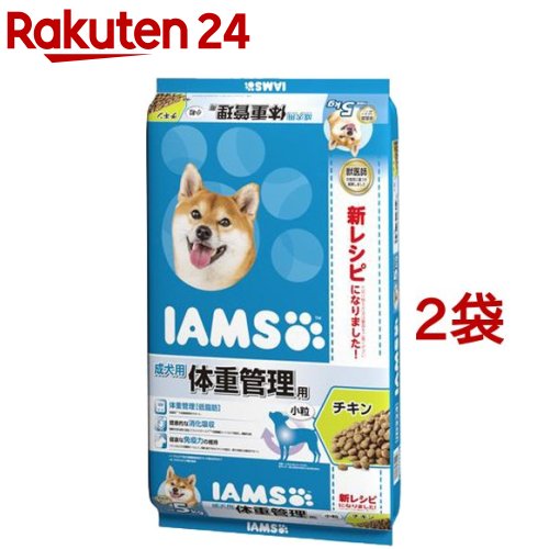 アイムス 成犬用 体重管理用 チキン 小粒(5kg*2コセット)【dalc_iams】【アイムス】[ドッグフード]