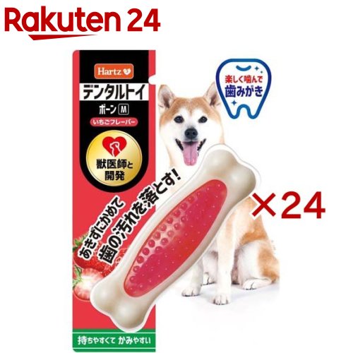 ハーツデンタル M いちごフレーバー(24仕かける)【Hartz(ハーツ)】