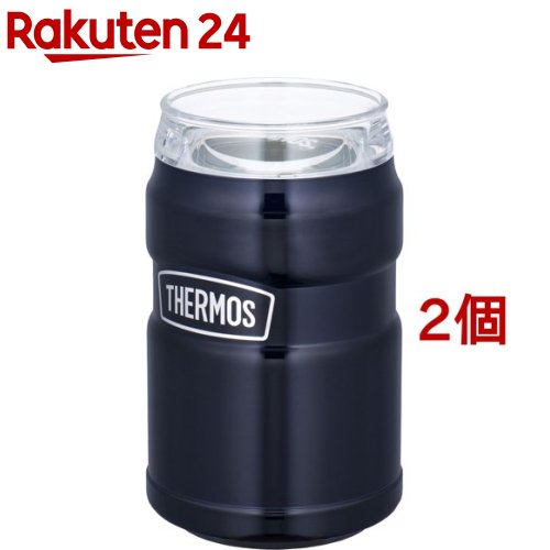 サーモス アウトドア 保冷缶ホルダー0 35l用 ミッドナイトブルー Rod 002 Mdb 2個セット サーモス Thermos Andapt Com