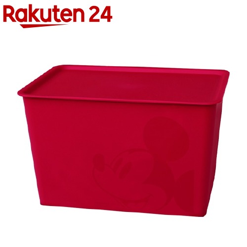 ミッキーマウス スクエアボックス ラージ ダークレッド(1コ入) ミッキーマウス スクエアボックス ラージ ダークレッド(1コ入)