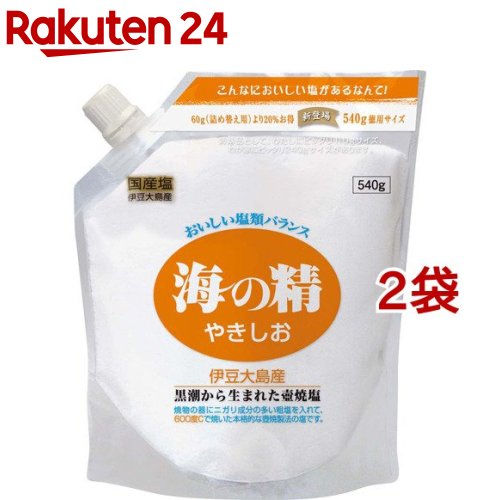 楽天市場】海の精 あらしお(3kg*2袋セット)【海の精】 : 楽天24