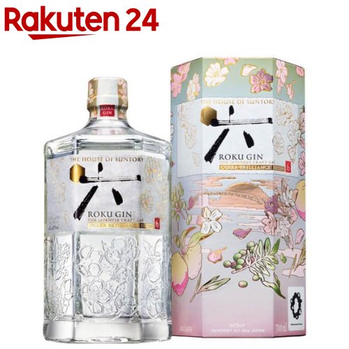 楽天市場】【企画品】サントリー ROKU クラフトジン OSAKA