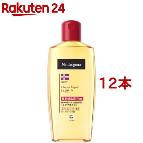 ニュートロジーナ インテンスリペア 油絵の具 超かわき切る肌用 PLus(200ml*12本仕掛ける)【Neutrogena(ニュートロジーナ)】[上半身皮膚軟化剤 感じやすい肌 保湿皮膚軟化剤 人間の顔 上半身] ボディオイル-美容・コスメ・香水