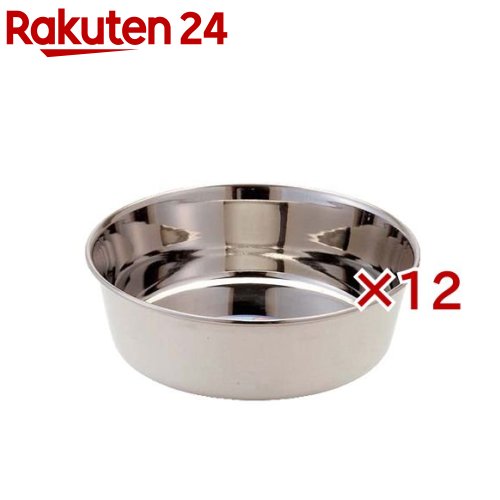 ステンレス食器 犬用皿型(12セット)【ドギーマン(Doggy Man)】