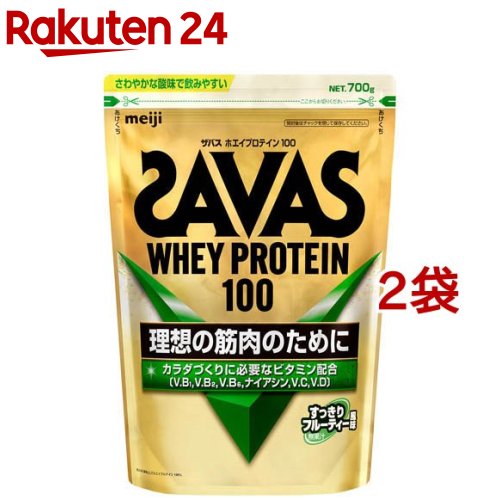ザバス ホエイプロテイン100 すっきりフルーティー味わい(700g*2袋書き割り)【ザバス(SAVAS)】