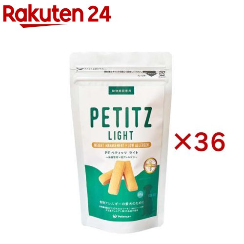 PE ペティッツ ともし火 体量管理すること*低アレルゲン(85g×36書き割り)