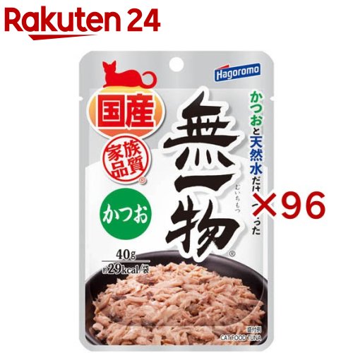 無一物合財袋かつお(40g×96書き割り)【無一物】