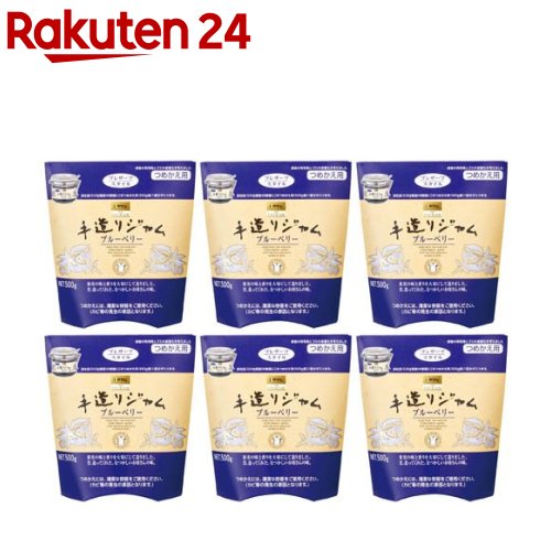 カンピー ザ・プレミアム 手造りジャムブルーベリーつめかえ用(500g×6セット)【カンピー ザ・プレミアム】