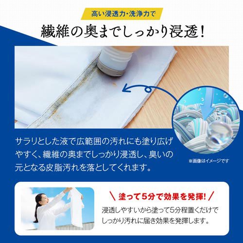 アイメディア クリーニング屋さんのエリそで洗剤 部分洗い用洗剤(185g)【アイメディア】