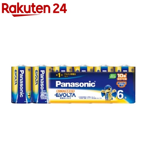 楽天市場】パナソニック アルカリ乾電池 EVOLTA(エボルタ) 単4形