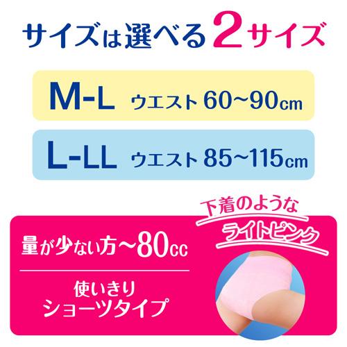 リリーフアクティブ吸水ショーツM-Lサイズ