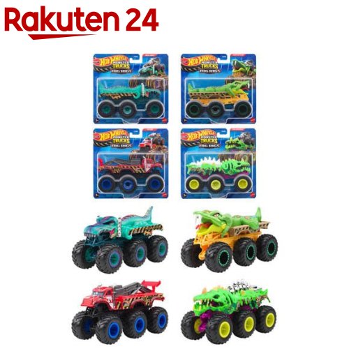 楽天市場】ホットウィール モンスタートラック トランスポーターAst