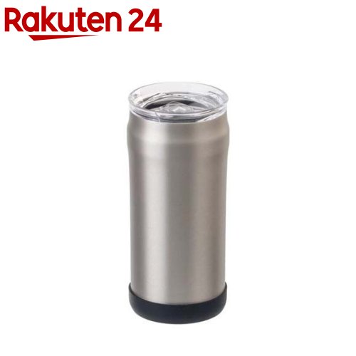 3WAYタンブラー 缶ホルダー 500ml缶用 シルバーマット A3WAY-500SMT(1個)画像