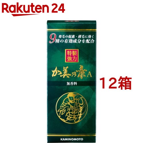 特製豪然たる加美乃素A 無芳ばしさ(180ml*12箱書き割り)【加美乃素】