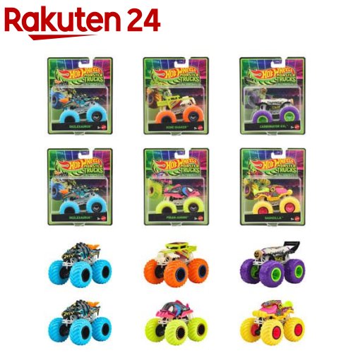 新品未開封　海外ホットウィール　モンスタートラックセット 楽天市場】ホットウィール(Hot Wheels) モンスタートラック 1:64