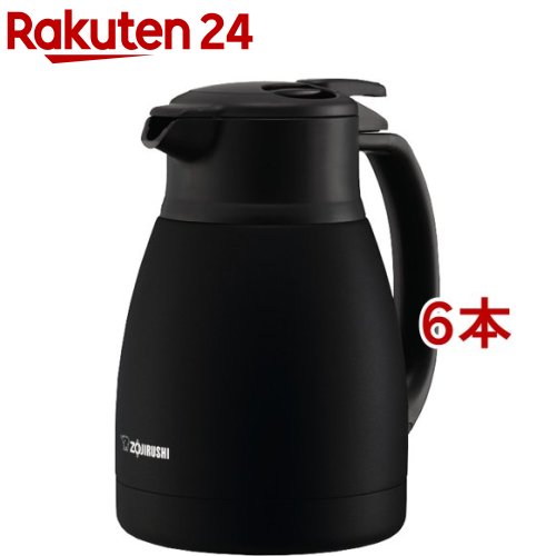 象印 ステンレス鋼ポット 1.0L 引っ敷き黒いこと SH-HC10-BM(6本書き割り)【象印マホービン（ZOJIRUSHI）】