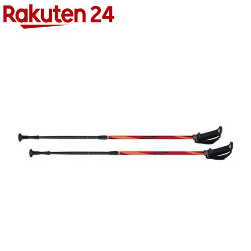 HATACHI(ハタチ) ウォーキングポール フリーアルミDフィット2 WH1022 レッド(62)(2本入)【HATACHI(ハタチ)】｜24