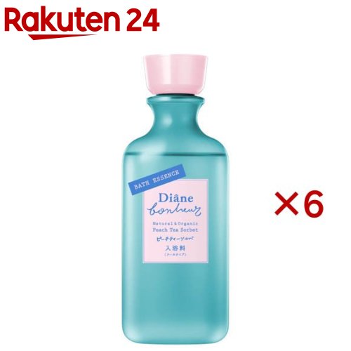 ダイアンボヌール アイスバスエッセンス ピーチティーソルベの芳ばしさ 約11回分(280ml×6仕掛ける)【ダイアンボヌール】