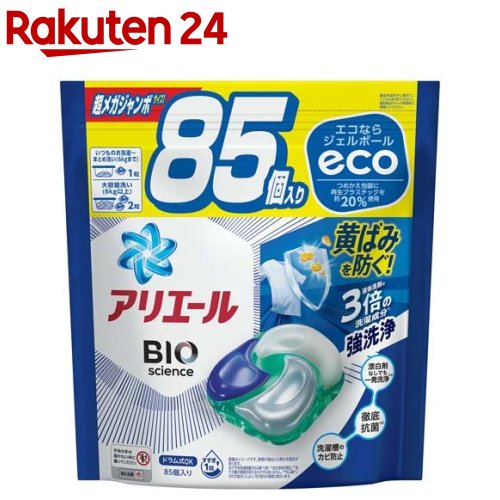 【楽天市場】アリエール ジェルボール4D 部屋干し 詰め替え 大容量